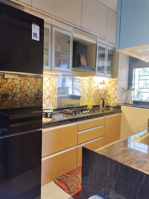 Kitchen in 2 BHK Apartment at Neelkanth Sunberry Ghansoli, Ghansoli – for Rent