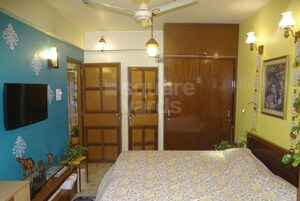 Master Bedroom in 2 BHK Apartment at Neelkanth Sunberry Ghansoli, Ghansoli – for Rent