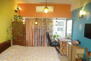 Bedroom in 2 BHK Apartment at Neelkanth Sunberry Ghansoli, Ghansoli – for Rent
