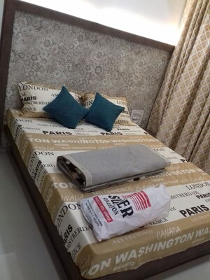 Bedroom in 2 BHK Apartment at Neelkanth Sunberry Ghansoli, Ghansoli – for Rent