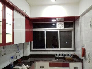 Kitchen in 2 BHK Apartment at Neelkanth Sunberry Ghansoli, Ghansoli – for Rent