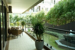 Balcony in 3 BHK Apartment at Affinity Greens, International Airport Road – for Sale