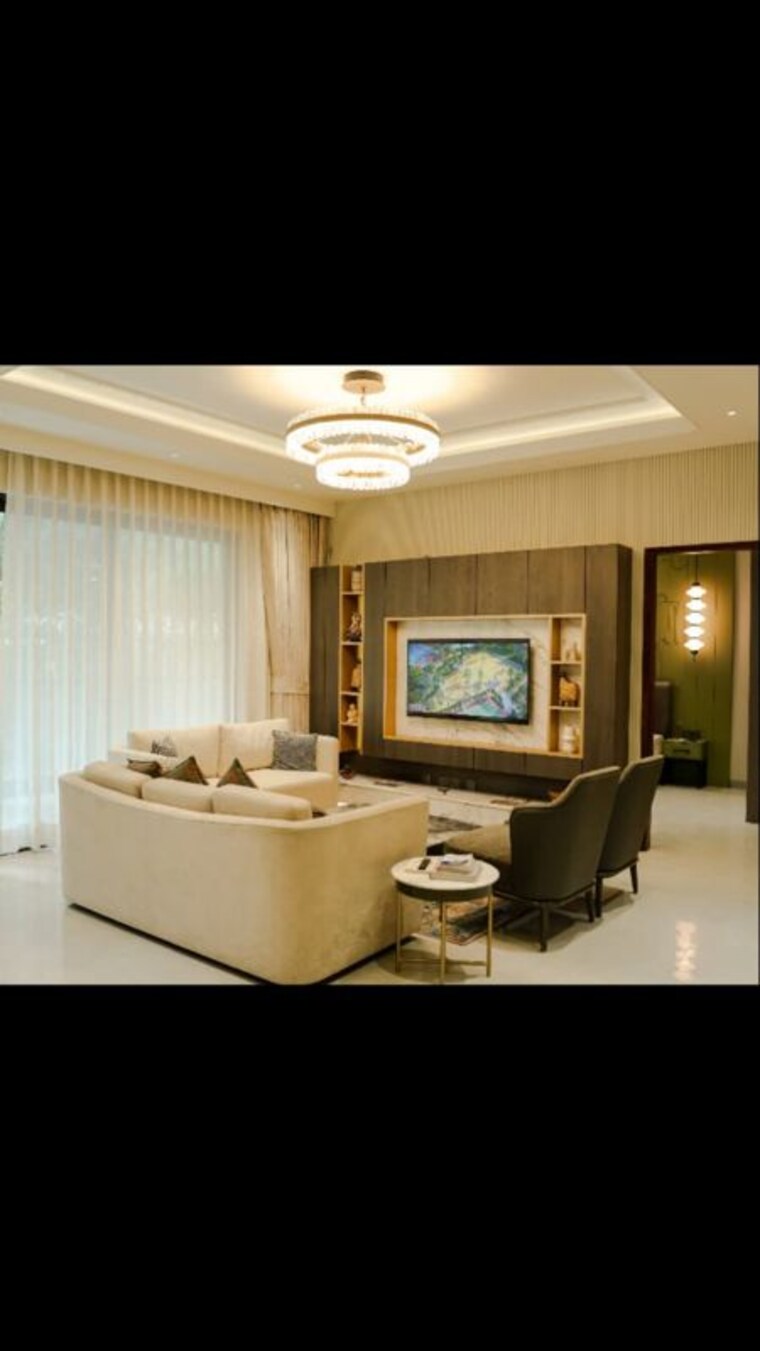 Living Room, affinity-greens 3 Bedroom 2350 Sq.Ft. Apartment In International Airport Road Zirakpur 10778128
