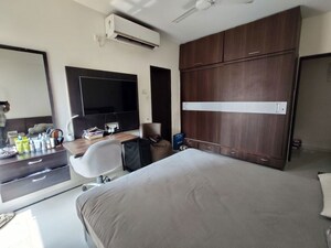 Bedroom in 3 BHK Apartment at Kesar Exotica, Kharghar Sector 10 – for Rent