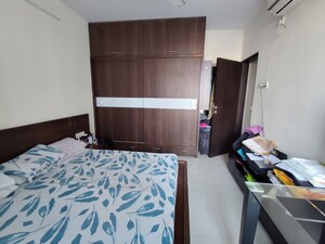Bedroom in 3 BHK Apartment at Kesar Exotica, Kharghar Sector 10 – for Rent