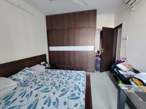 Bedroom in 3 BHK Apartment at Kesar Exotica, Kharghar Sector 10 – for Rent