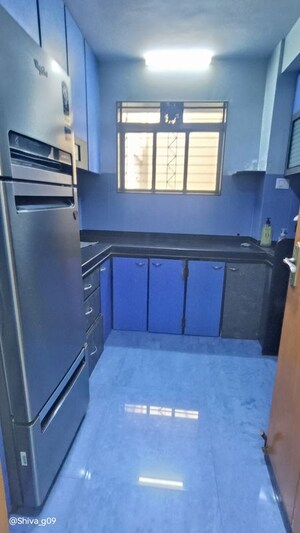 Kitchen in 1 BHK Apartment at Bhairav Darshan, Parel – for Rent