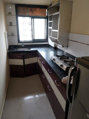 Kitchen in 1 BHK Apartment at Sapta Green Acres III, Ghodbunder Road – for Rent