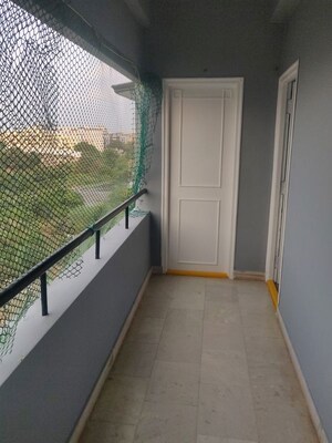 Balcony in 3 BHK Apartment at Sneha Residency Banjara Hills, Banjara Hills – for Rent