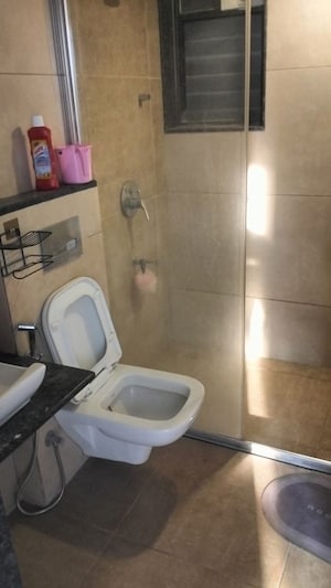 Bathroom in 2 BHK Apartment at Kanifnath Archana Paradise, Mohammadwadi – for Rent