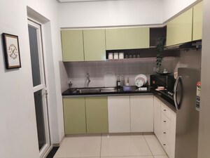 Kitchen in 2.5 BHK Apartment at Provident Palmvista, Daighar Gaon – for Sale