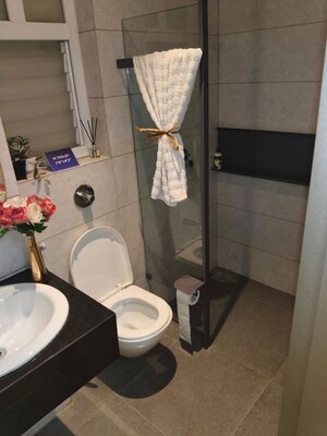 Attached Bathroom in 2 BHK Apartment at Provident Palmvista, Daighar Gaon – for Sale