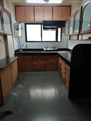 Kitchen in 3 BHK Apartment at Prabhat Road – for Rent