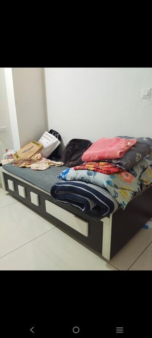 Bedroom in 2 BHK Apartment at Adani Augusta, Tragad – for Rent