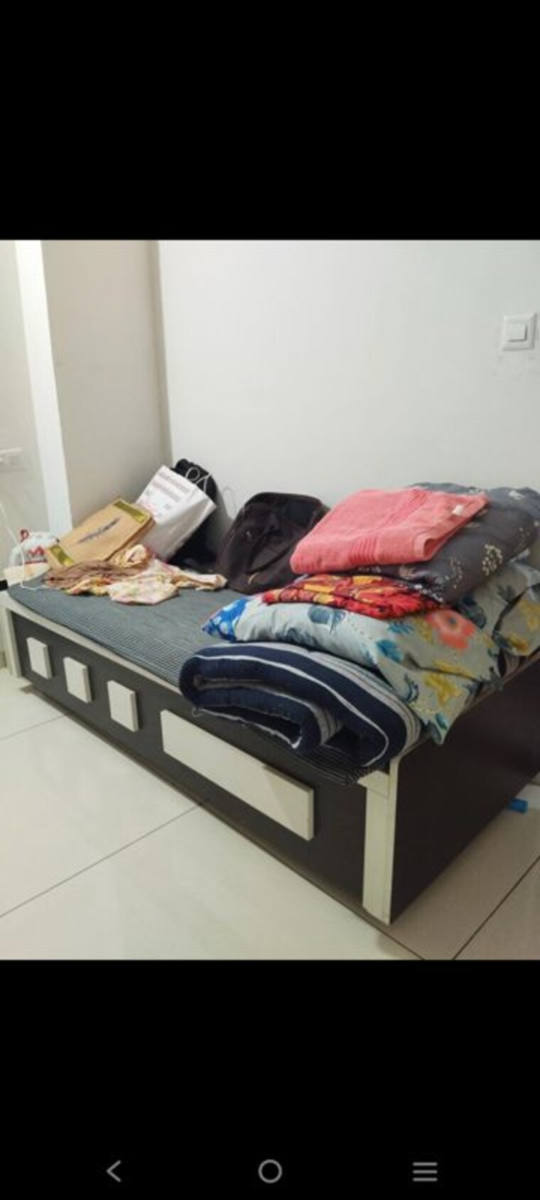 Bedroom, adani-augusta 2 Bedroom 1150 Sq.Ft. Apartment In Tragad Ahmedabad 10778305
