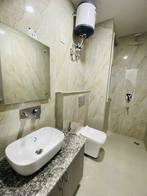 Bathroom in Studio Builder Floor at Sector 46 – for Rent