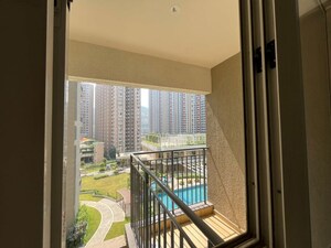 Balcony in 1 BHK Apartment at Godrej Hill Retreat, Mahalunge – for Rent