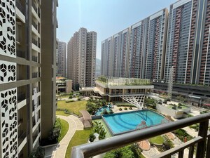 Balcony in 1 BHK Apartment at Godrej Hill Retreat, Mahalunge – for Rent