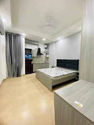Bedroom in Studio Builder Floor at Sector 45 – for Rent