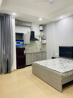 Bedroom in Studio Builder Floor at Sector 45 – for Rent