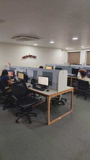 Team Area in  Office Space at Zion Z One, Bodakdev – for Rent