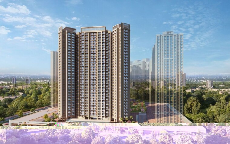 Exterior View, bhimjyani-verraton 2.5 Bedroom 994 Sq.Ft. Apartment In Manpada Thane 10778378