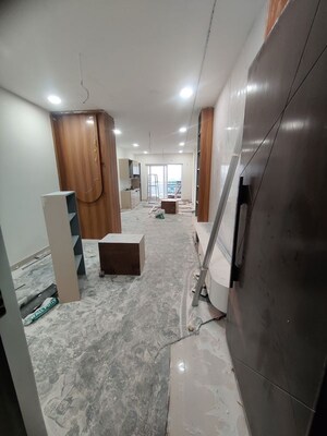 Hall in 3 BHK Apartment at Praneeth Pranav Solitaire, Bachupally – for Rent