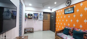 Living Room in 1 BHK Apartment at Rustomjee Avenue D1, Virar West – for Sale