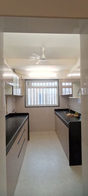 Kitchen in 3 BHK Apartment at Adani Ten BKC, Bandra East – for Rent