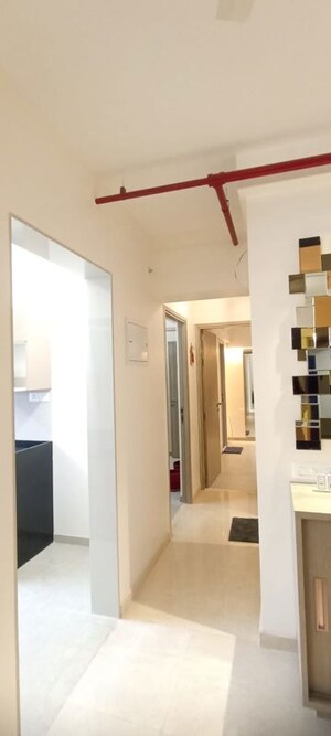 Building Lobby in 3 BHK Apartment at Adani Ten BKC, Bandra East – for Rent