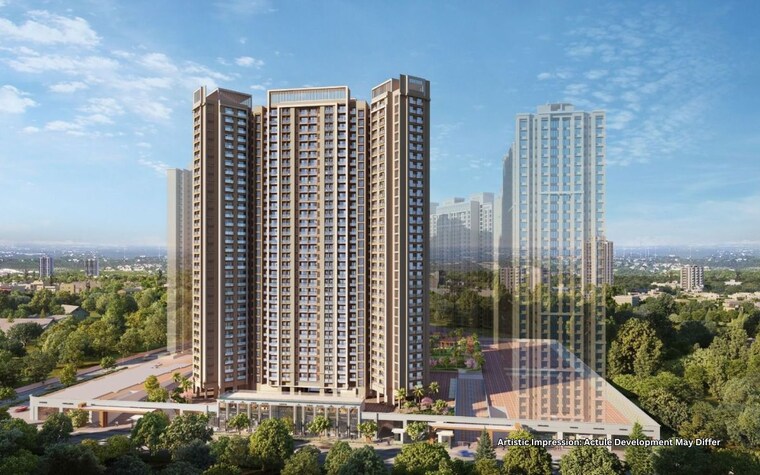 Exterior View, bhimjyani-verraton 2.5 Bedroom 1052 Sq.Ft. Apartment In Manpada Thane 10778429