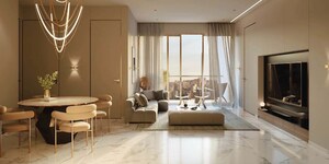 Living Room in 2 BHK Apartment at Roswalt Raya, Chembur – for Sale