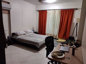Living Room in 3 BHK Apartment at Ahuja Adibaba, Santacruz West – for Rent