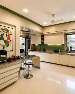 Kitchen in 4 BHK Apartment at Juhu – for Rent