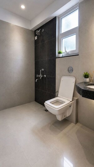Bathroom in 2.5 BHK Apartment at Vilas Javdekar Yashwin Royal, Narhe – for Sale