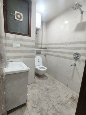Bathroom in 3 BHK Builder Floor at Chattarpur – for Sale