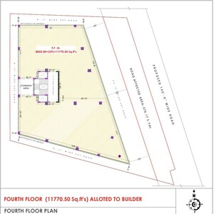  Showroom – Map Location View at Bheemaram - for Rent