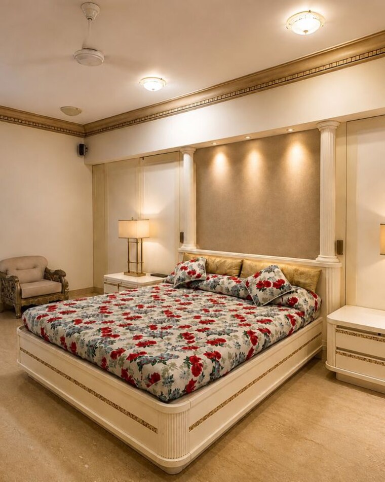 Bedroom, juhu 4 Bedroom 4500 Sq.Ft. Apartment In Juhu Mumbai 10778464