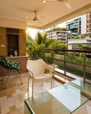 Balcony in 4 BHK Apartment at Juhu – for Sale