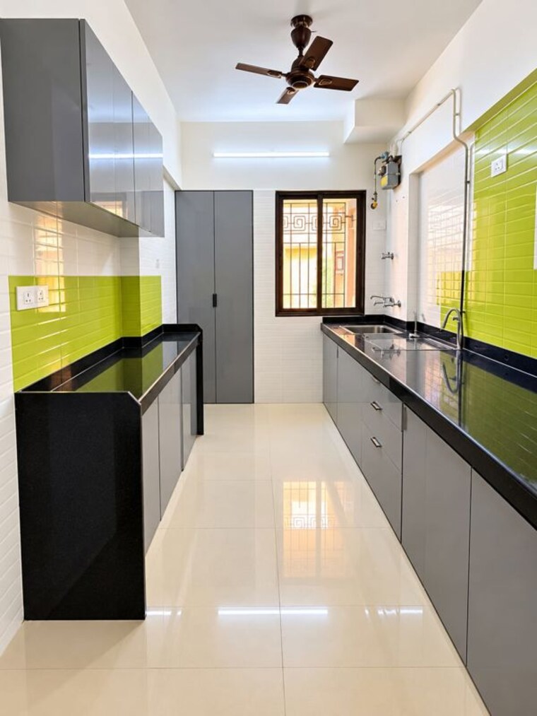 Kitchen, akashganga-complex-kavesar 2 Bedroom 740 Sq.Ft. Apartment In Kavesar Thane 10778494