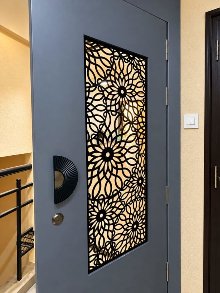Bedroom, akashganga-complex-kavesar 2 Bedroom 740 Sq.Ft. Apartment In Kavesar Thane 10778494