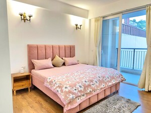 Bedroom in 4 BHK Builder Floor at DLF Atria, Dlf Phase ii – for Rent