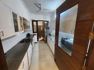 Kitchen in 4 BHK Builder Floor at DLF Atria, Dlf Phase ii – for Rent