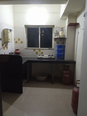 Kitchen in 1 BHK Apartment at The Pearl Apartments, Kharadi – for Rent