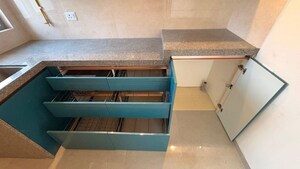 Kitchen in 2 BHK Apartment at Kalpataru Parkcity Sunrise, Kolshet Road – for Rent