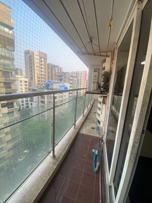 Balcony in 4 BHK Apartment at Bandra West – for Rent