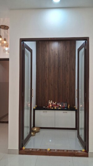 Balcony in 4 BHK Apartment at Adarsh Greens, Kogilu – for Rent