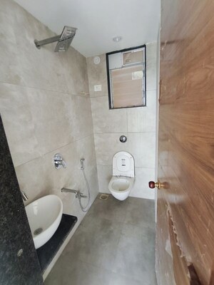 Bathroom in 2 BHK Apartment at Gami Tiara, Taloja – for Rent