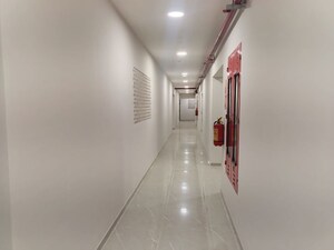 Building Lobby in 1 BHK Apartment at Puranik City Reserva, Ghodbunder Road – for Rent