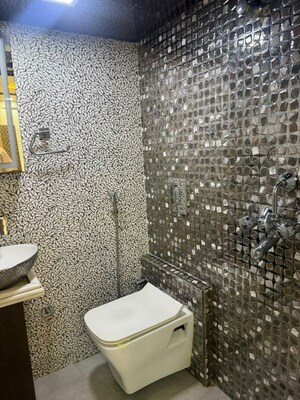 Bathroom in 2 BHK Apartment at Lemont Apartment, Malad East – for Rent